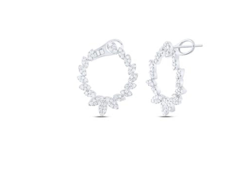 1 5/8CTW-DIA ANA M FASHION EARRING