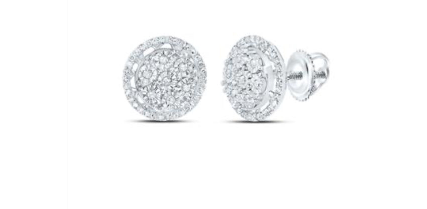 1/3CTW-DIA P1 GIFT ROUND STUD EARRING