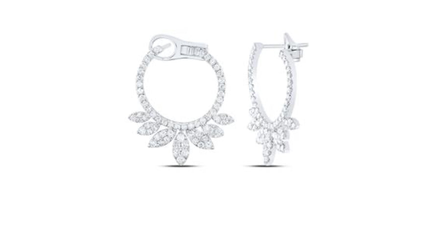 1 7/8CTW-DIA ANA M FASHION EARRING