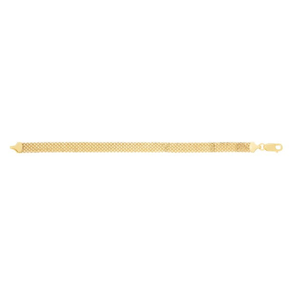 14K 7mm Bismark Chain