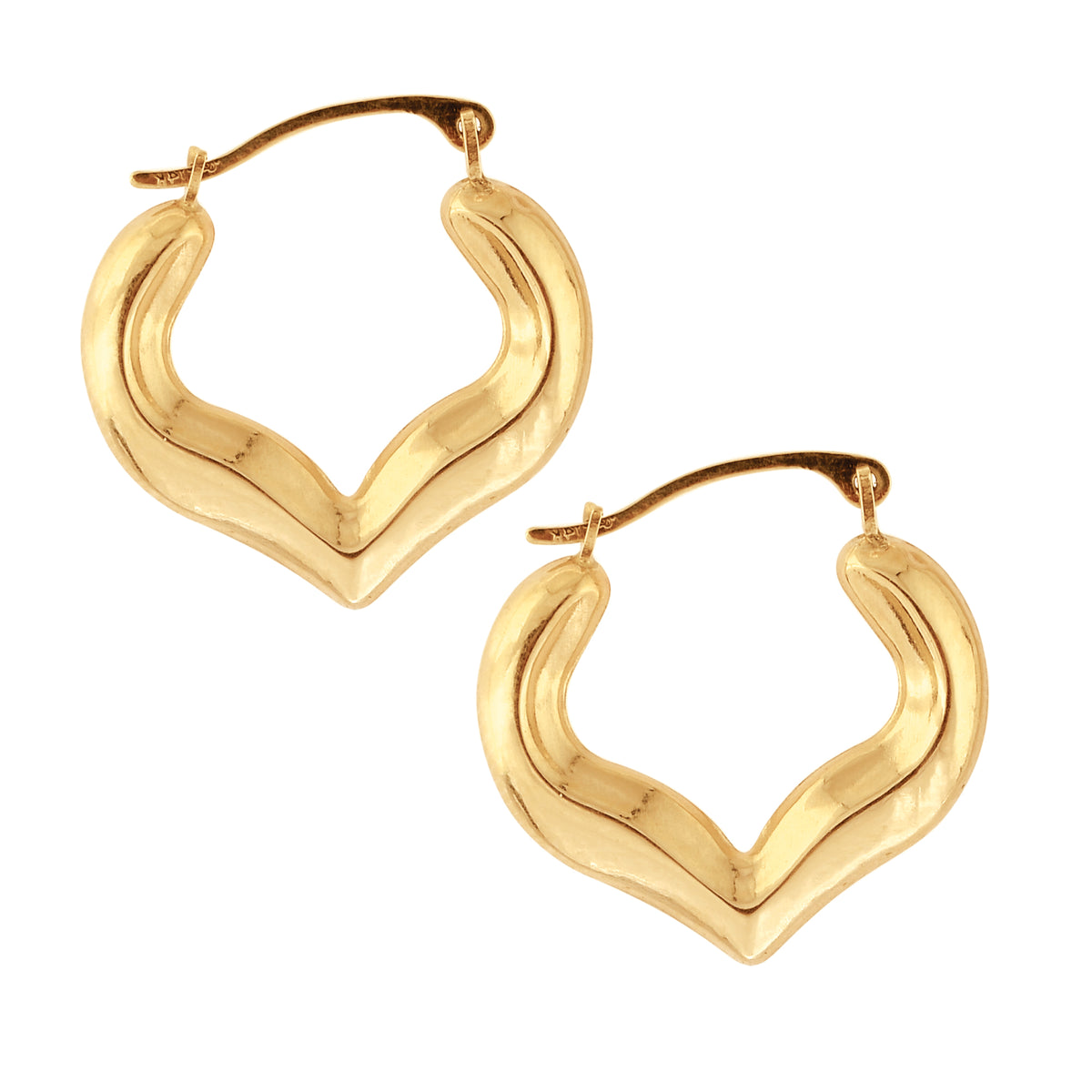 10K Yellow Gold Earring