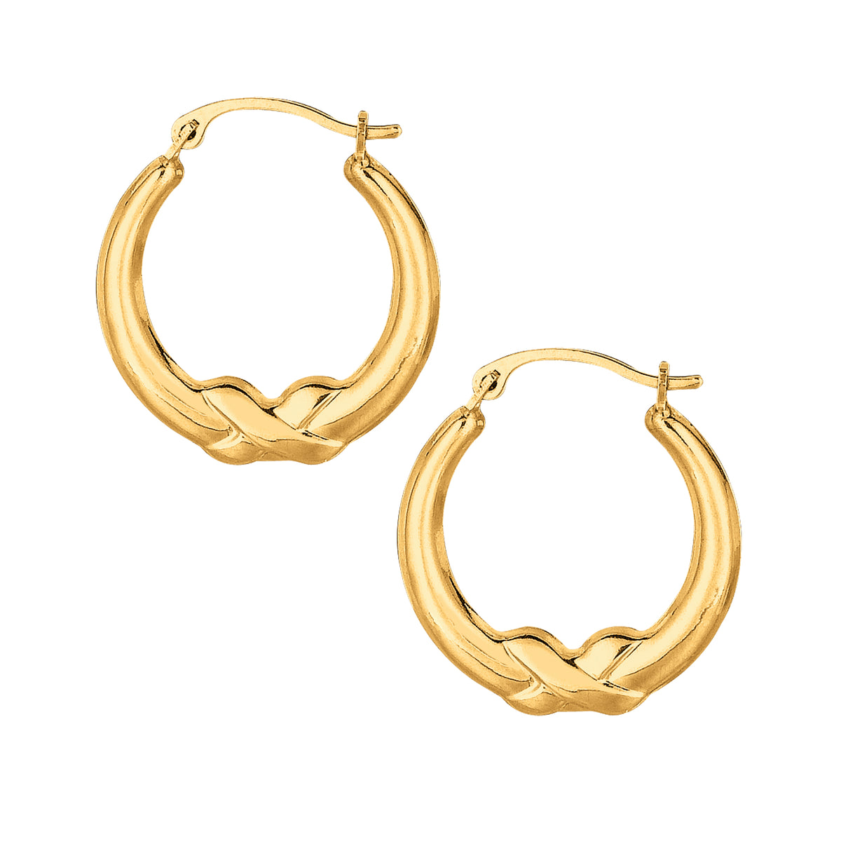 10K Yellow Gold Earring