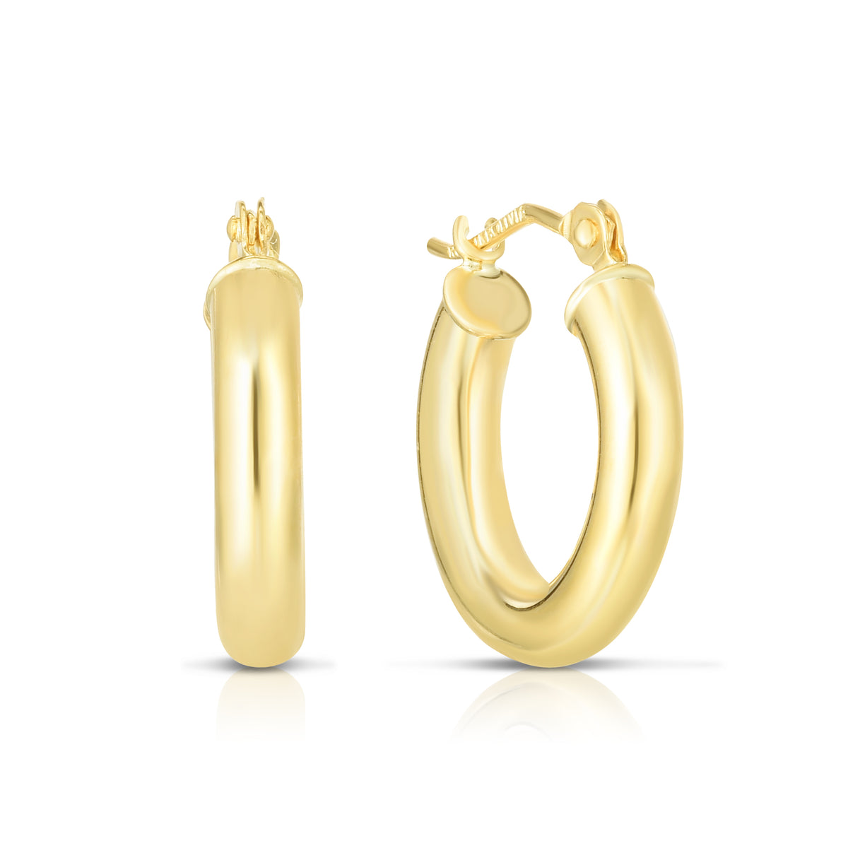 10K Yellow Gold Earring