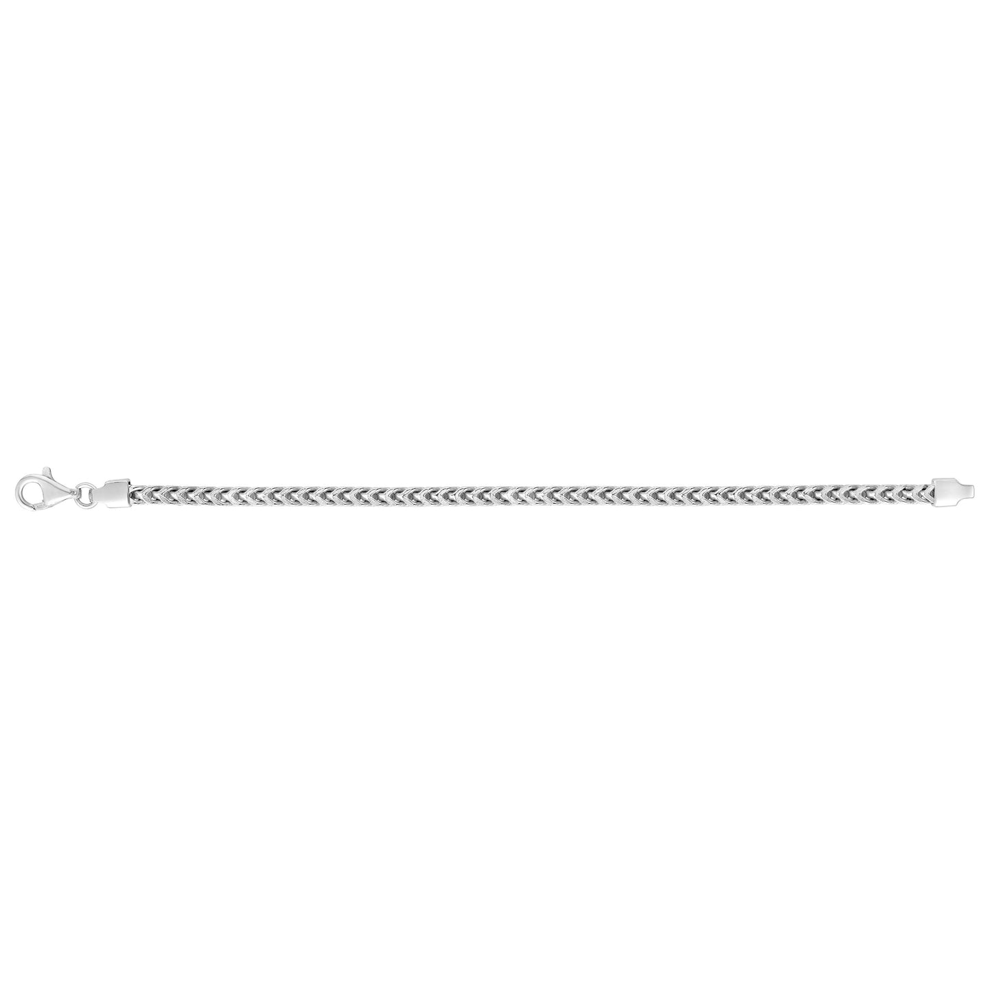 Silver 4.7mm Square Franco Chain