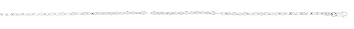 Silver 3.1mm Mirror Chain