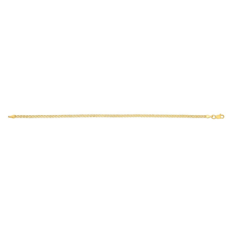 14K 2.5mm Bismark Chain