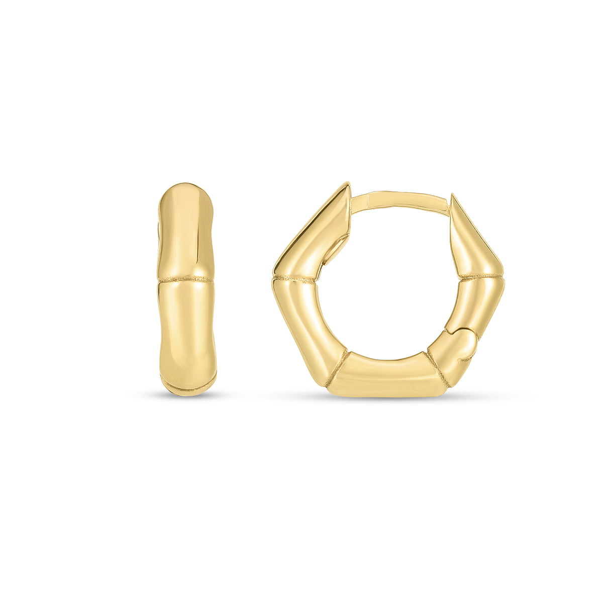 14K Yellow Gold Earring