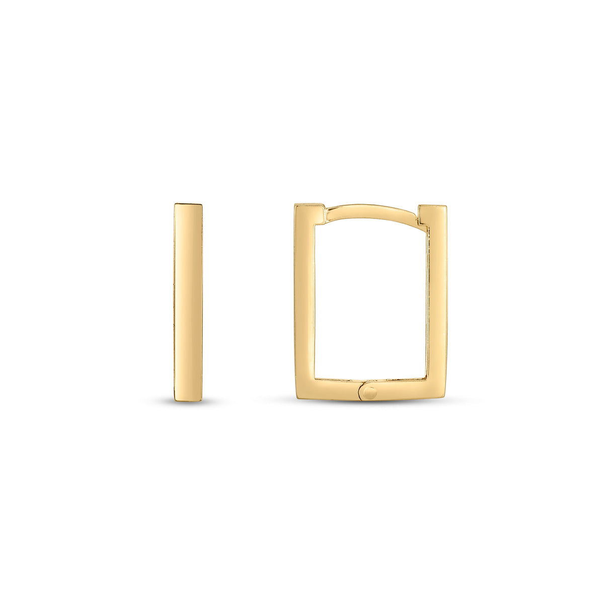 14K Yellow Gold Earring