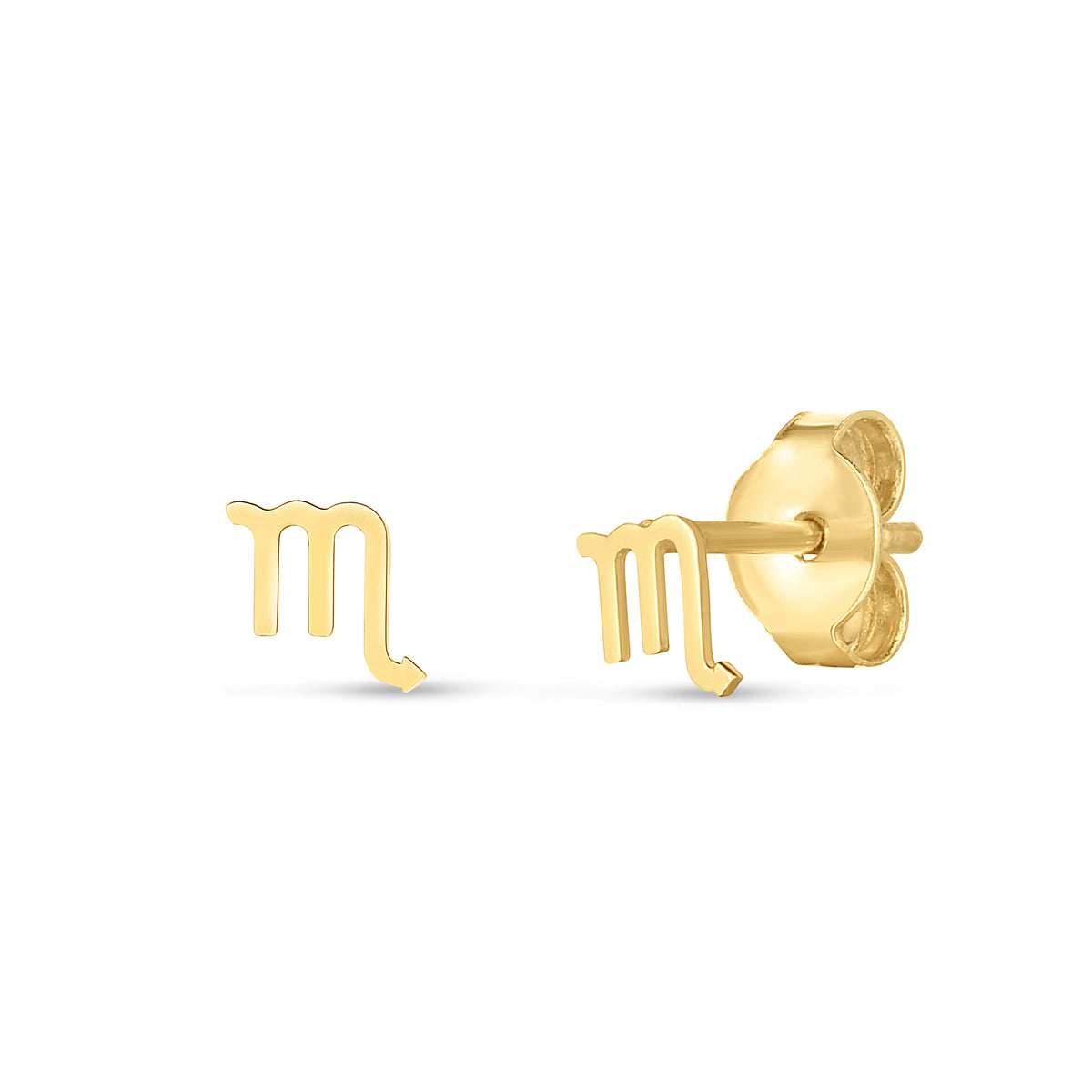 14K Yellow Gold Earring