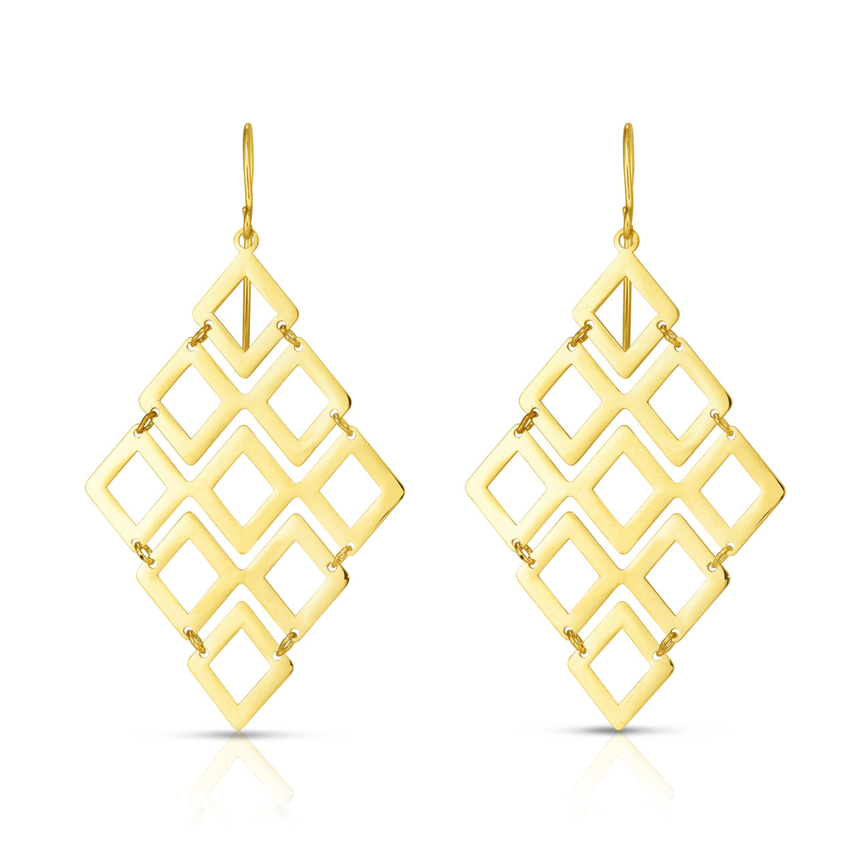 14K Yellow Gold Earring