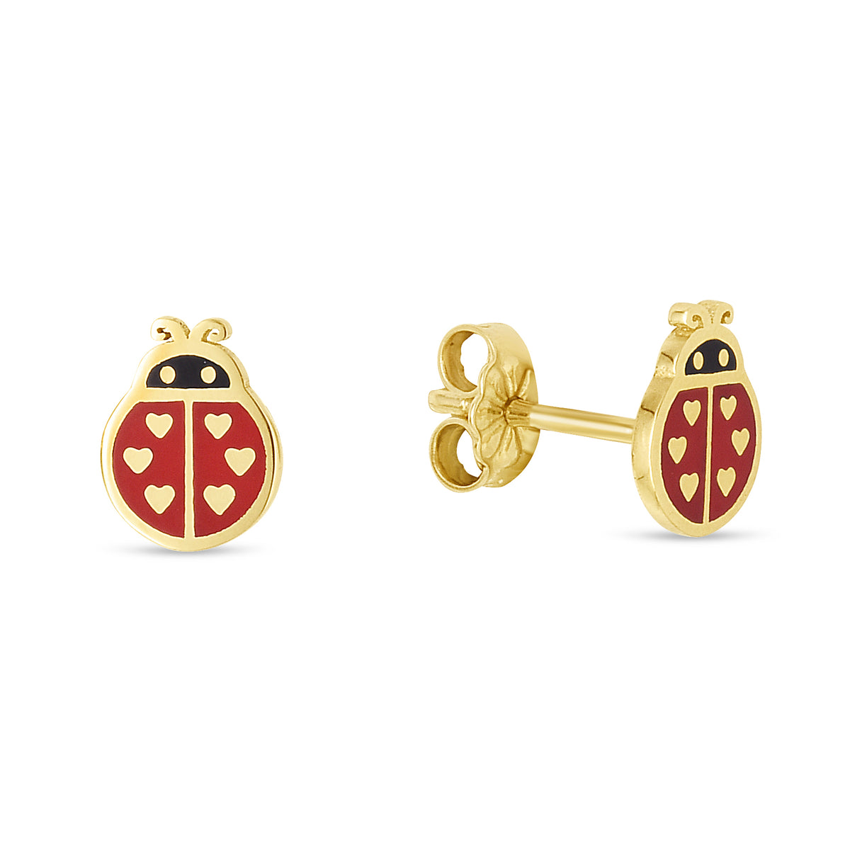 14K Yellow Gold Earring