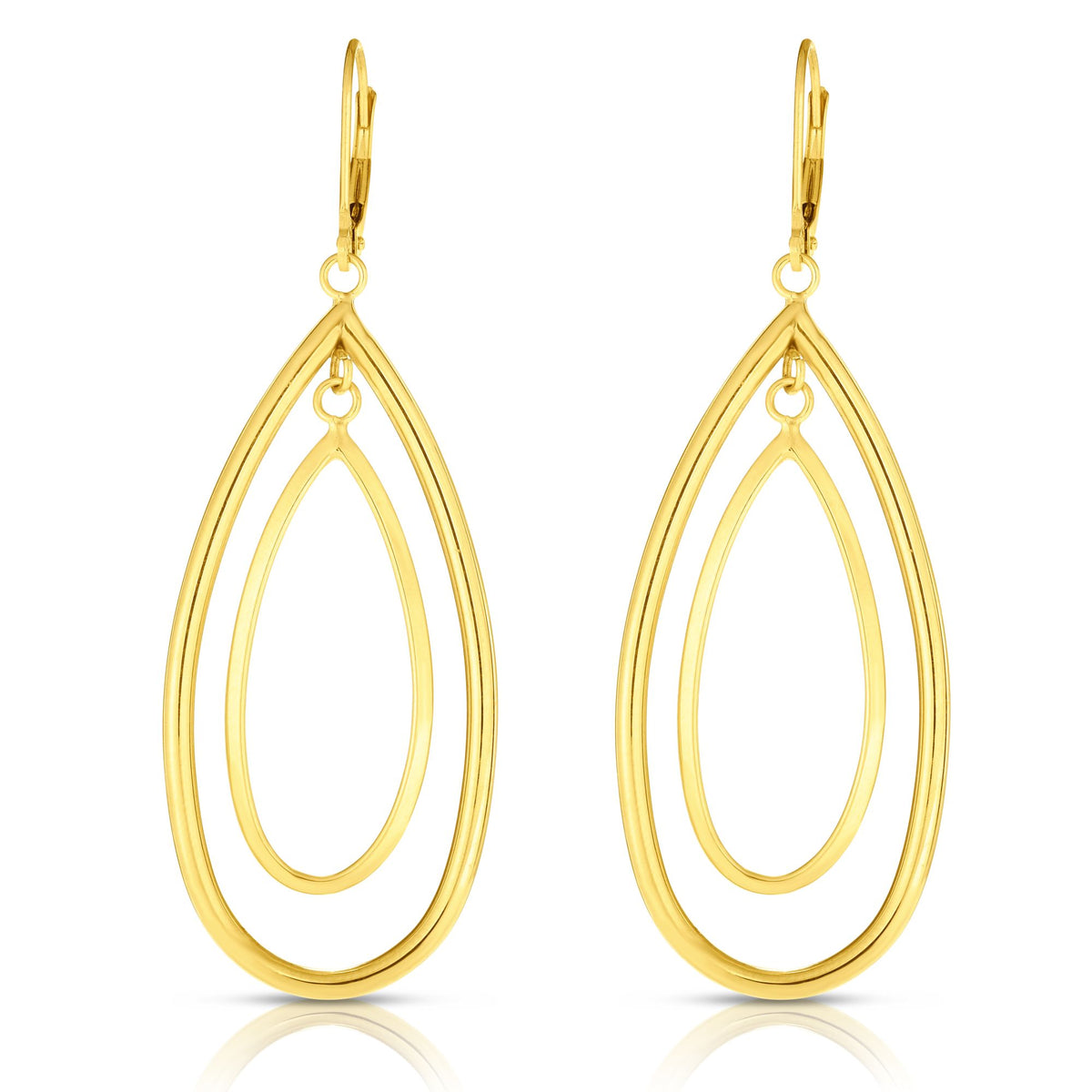 14K Yellow Gold Earring
