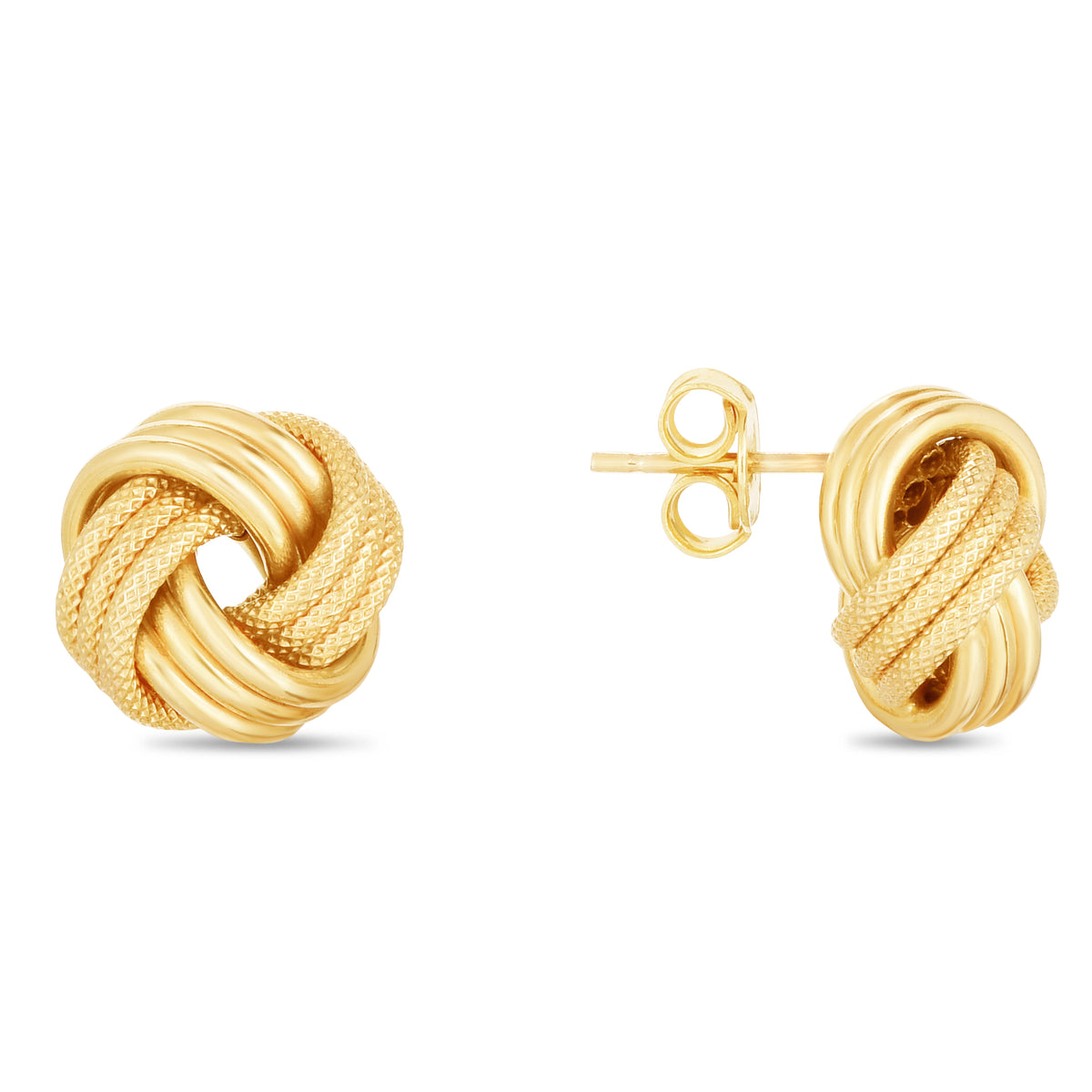 14K Yellow Gold Earring