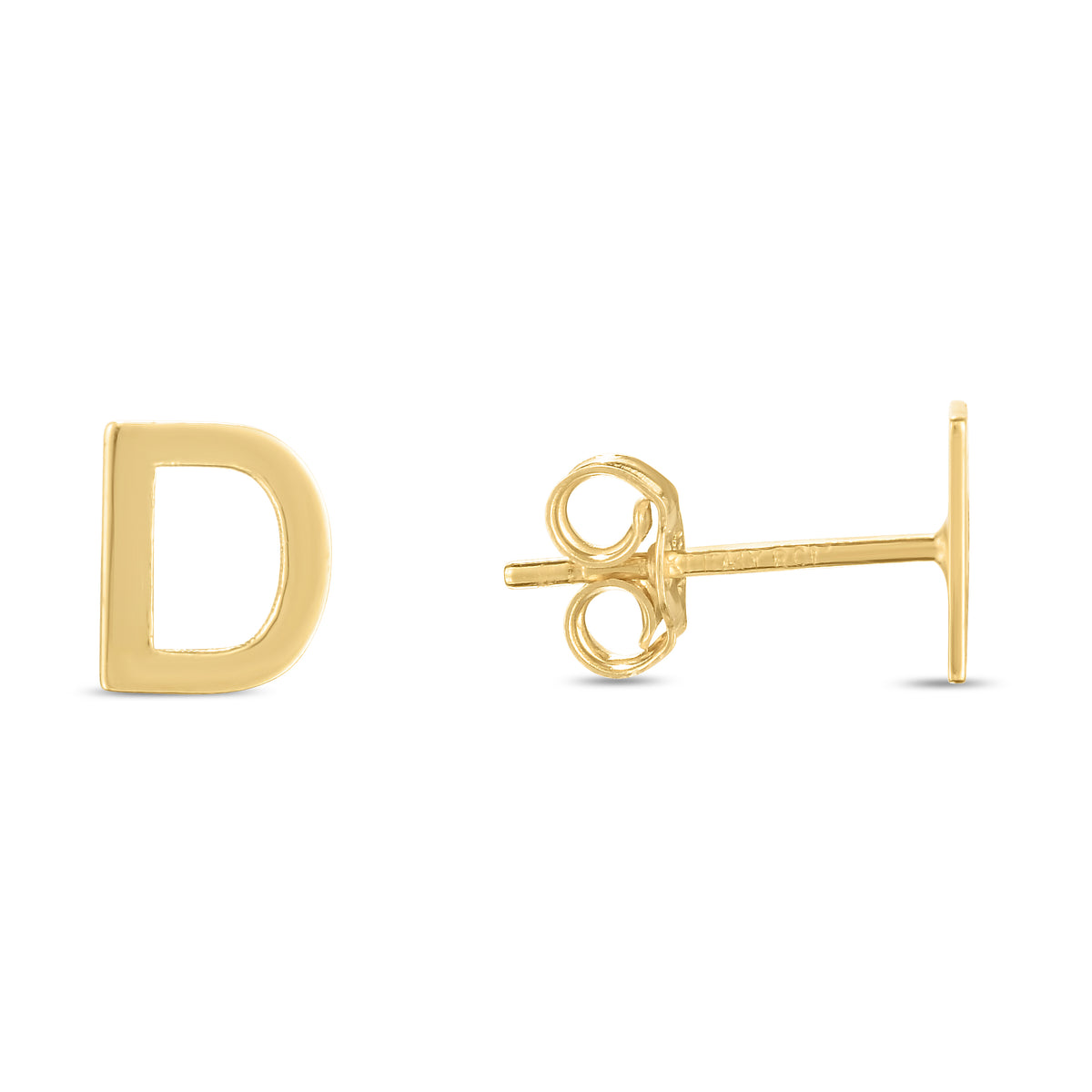 14K Yellow Gold Earring