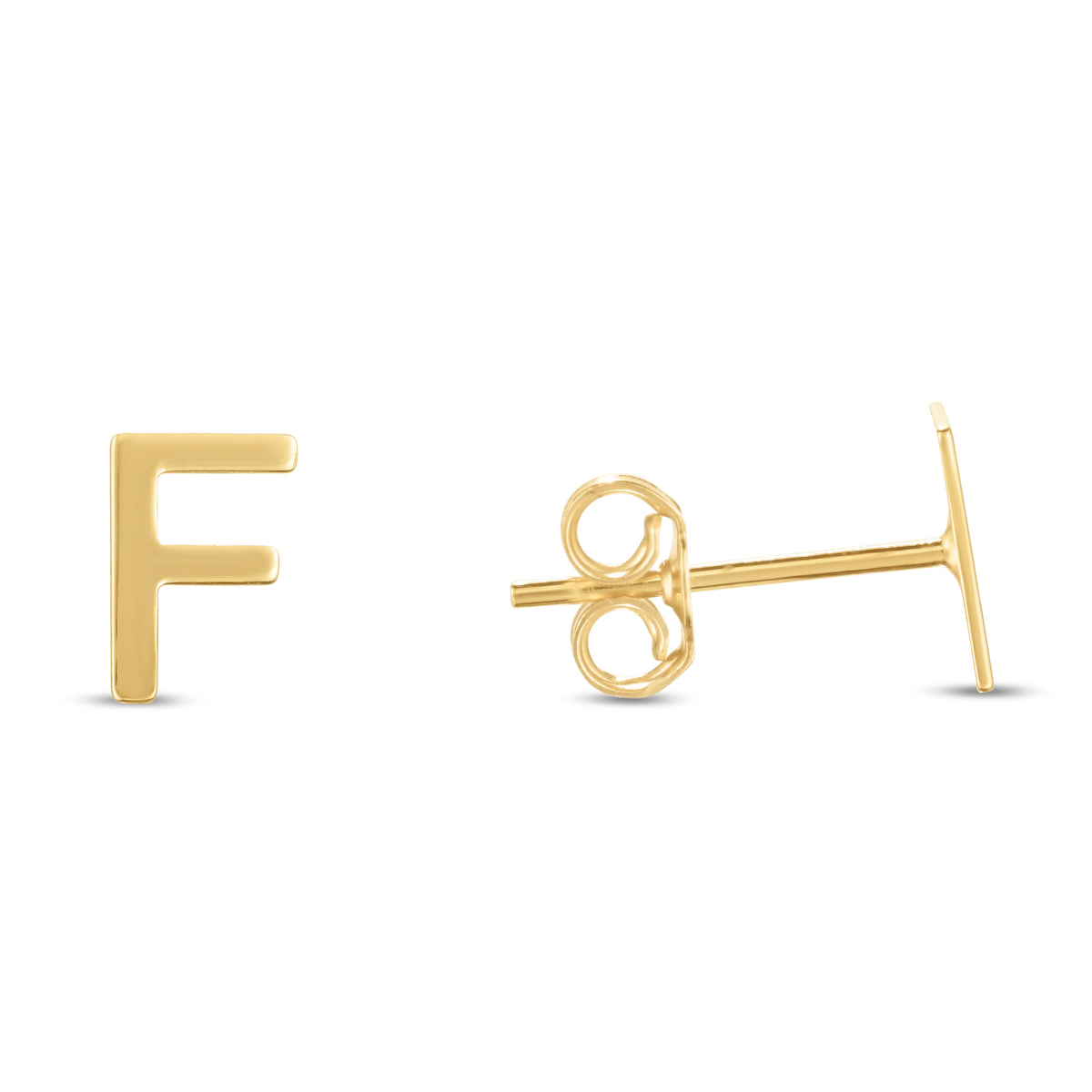 14K Yellow Gold Earring