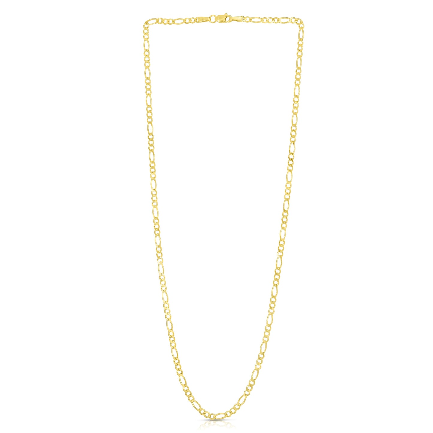 14K Gold 2.8mm Figaro Chain