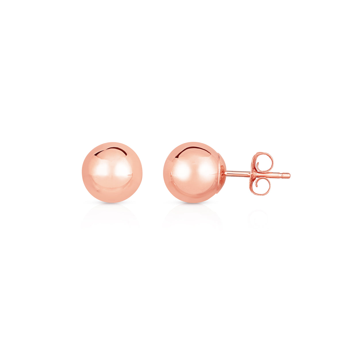14K Rose Gold Earring