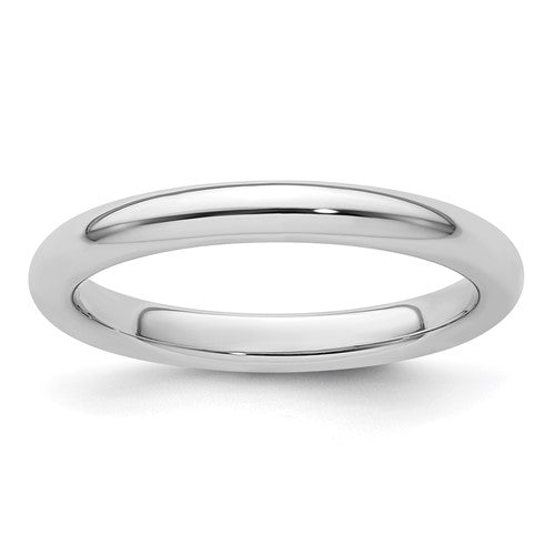Comfort-Fit Wedding Band in 14K Yellow Gold — 2.5mm, Size 5