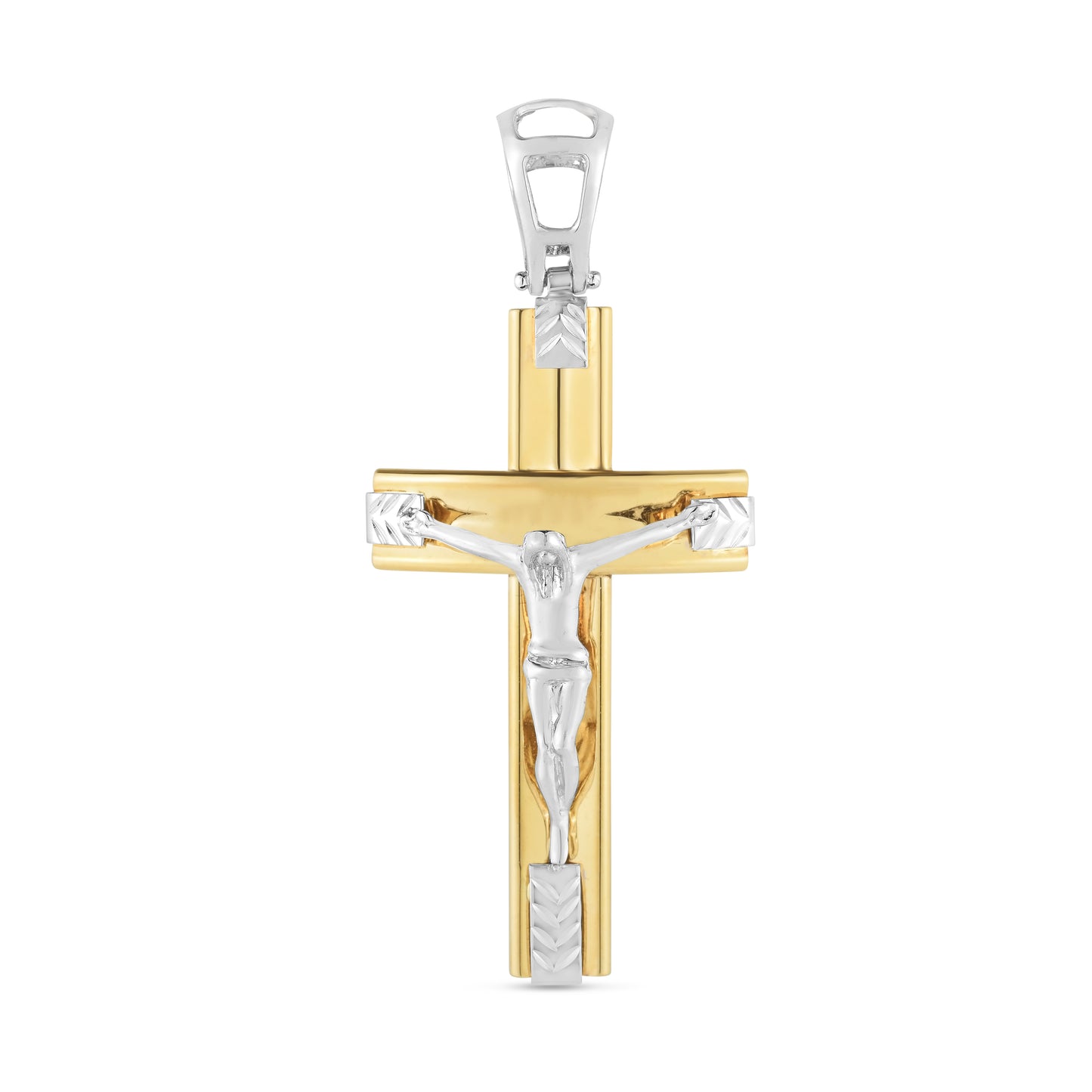 14K Two-Tone Gold Pendant