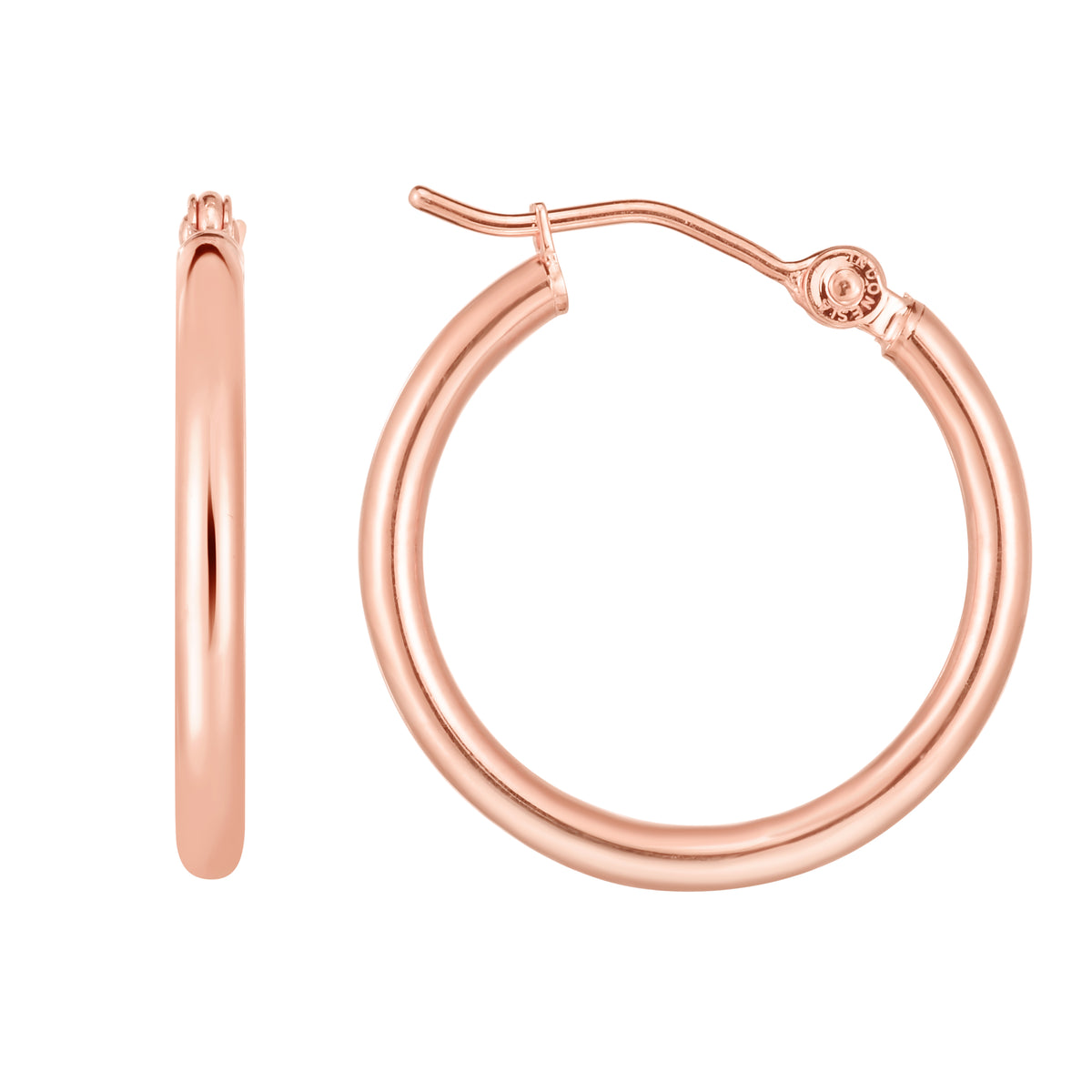 14K Rose Gold Earring