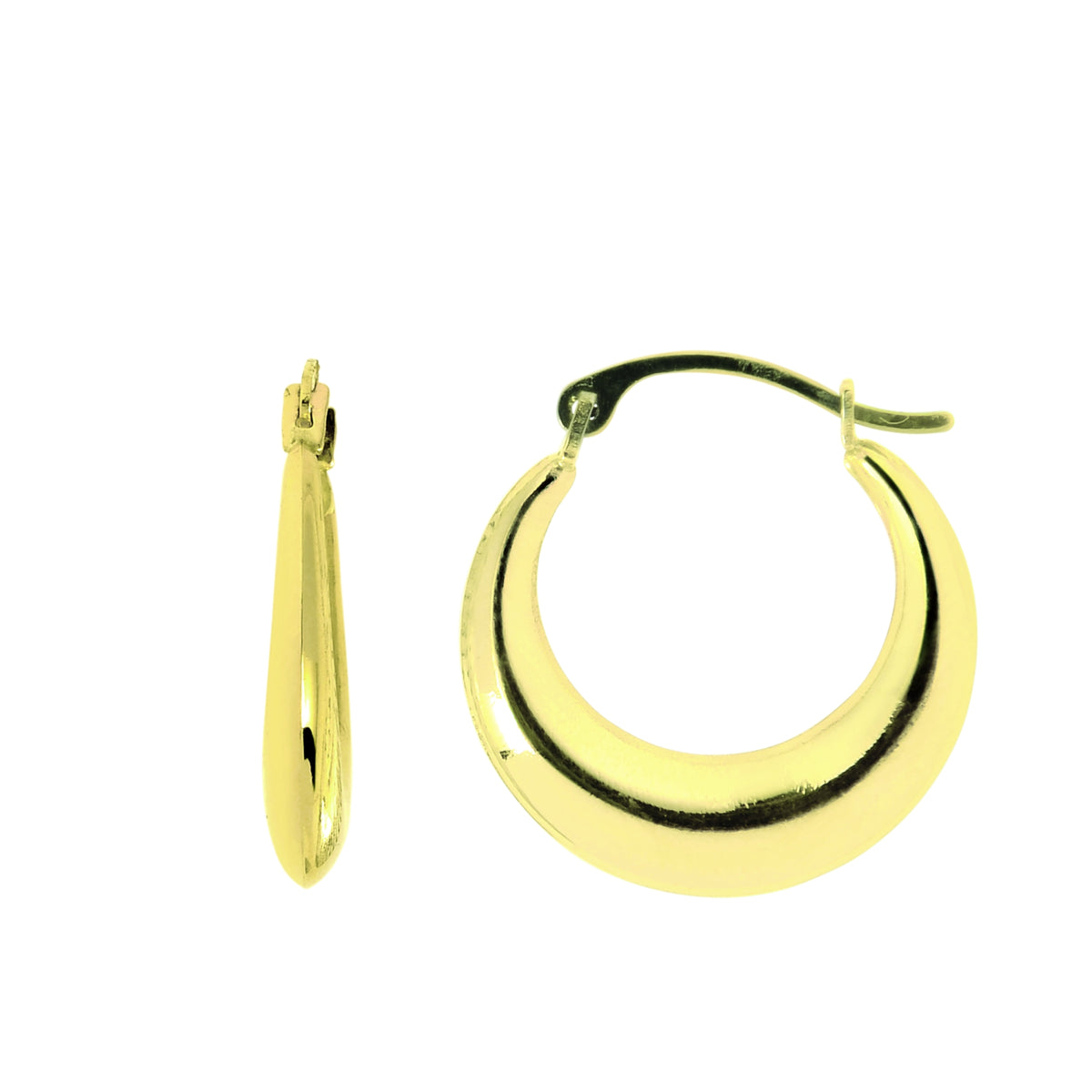 14K Yellow Gold Earring