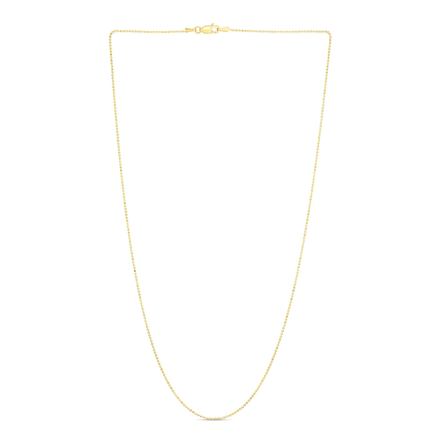 14K Gold 2.5mm Bead Chain