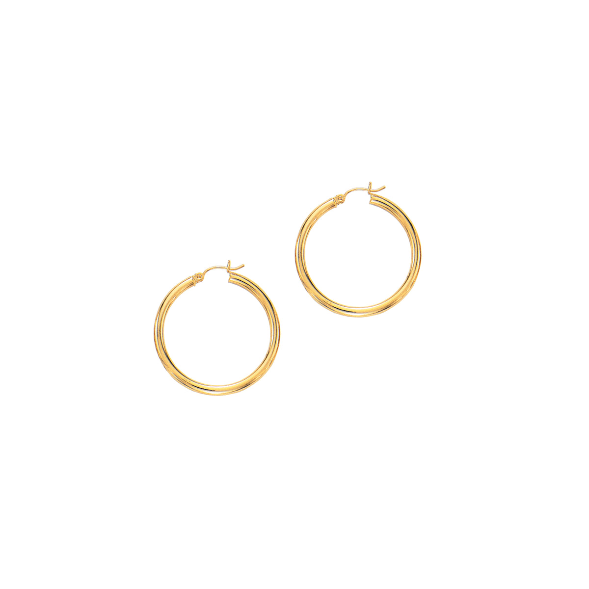 14K Yellow Gold Earring