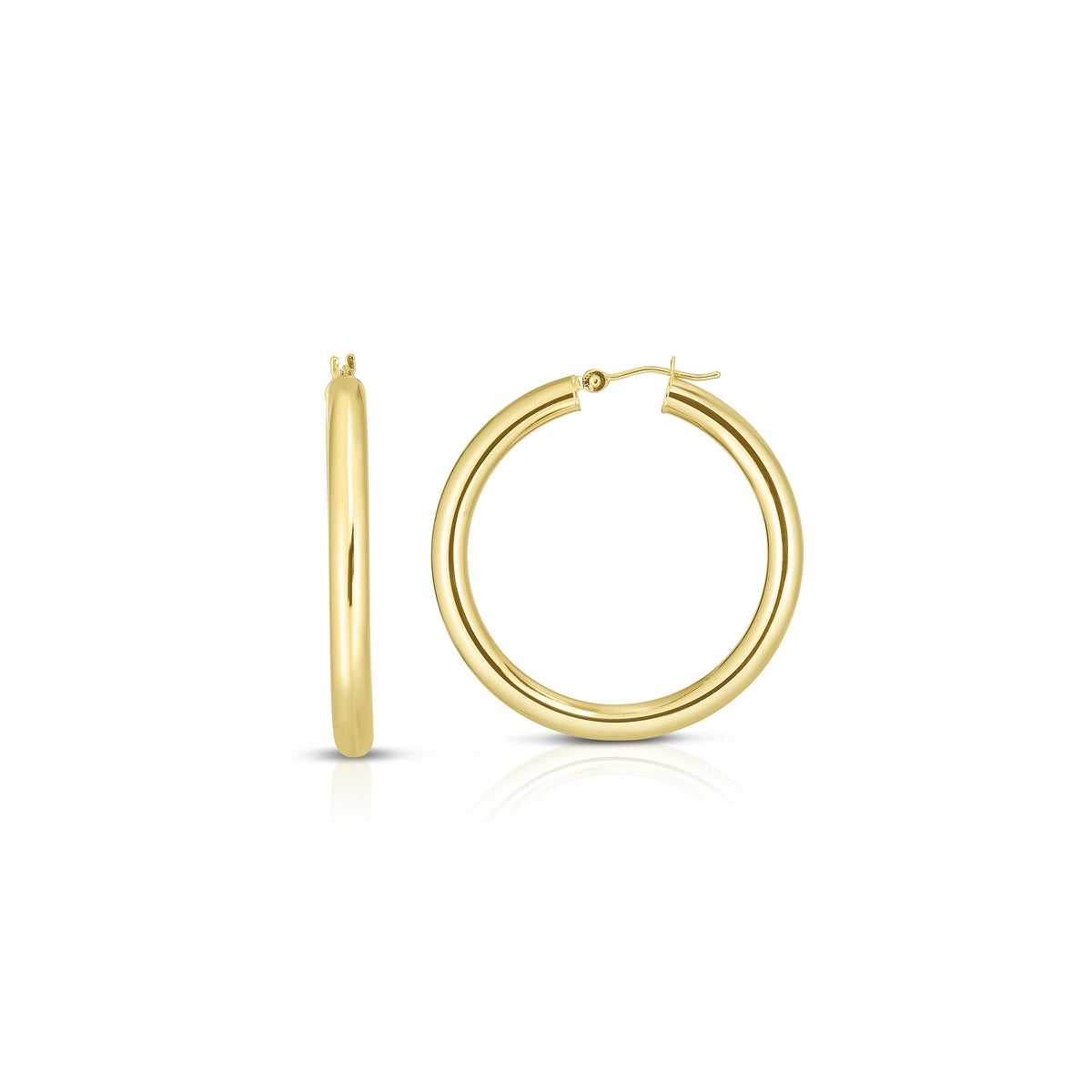 14K Yellow Gold Earring
