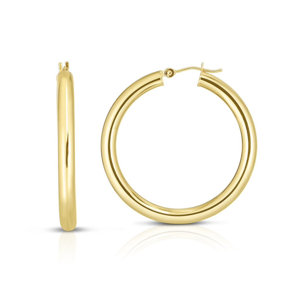 14K Yellow Gold Earring