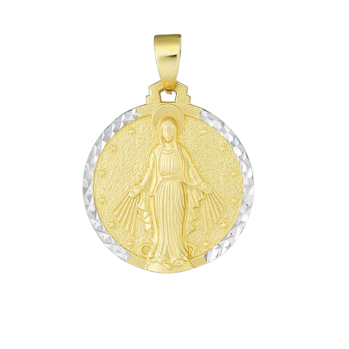 14K Two-Tone Gold Pendant