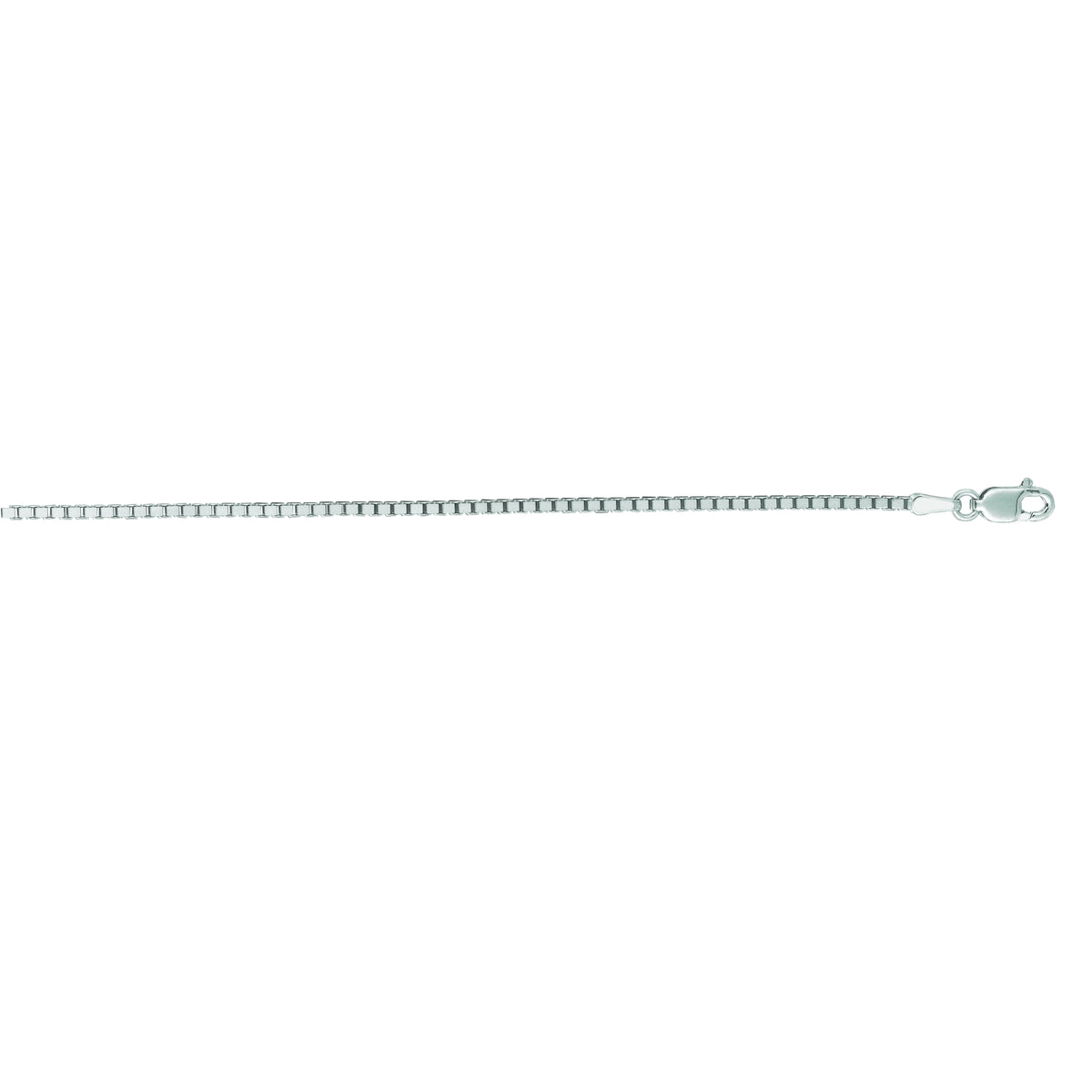 14K White Gold Chain