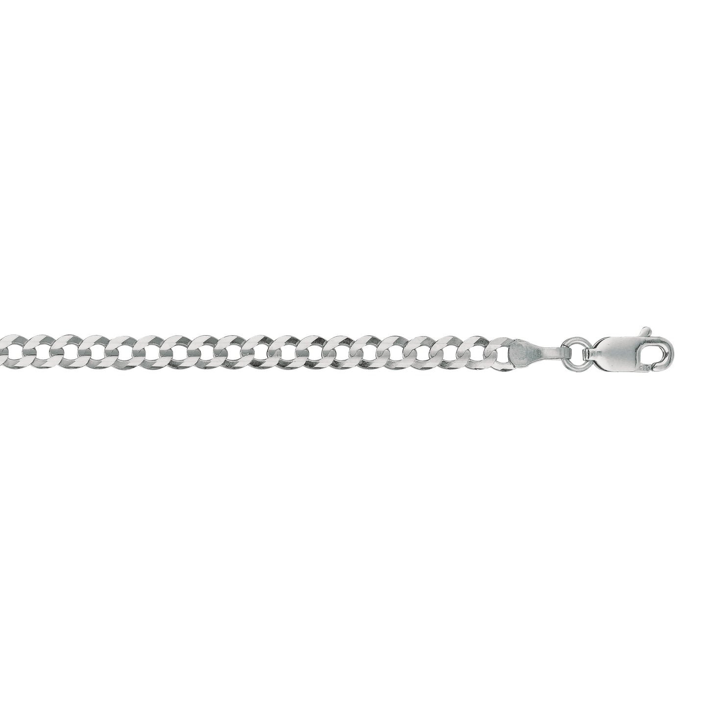 14K White Gold Chain