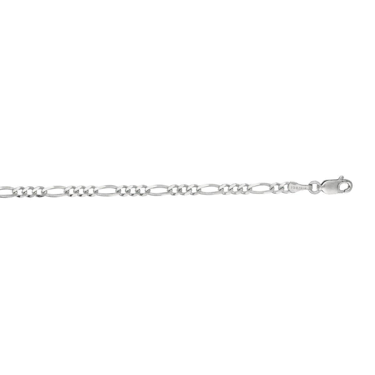 14K White Gold Chain