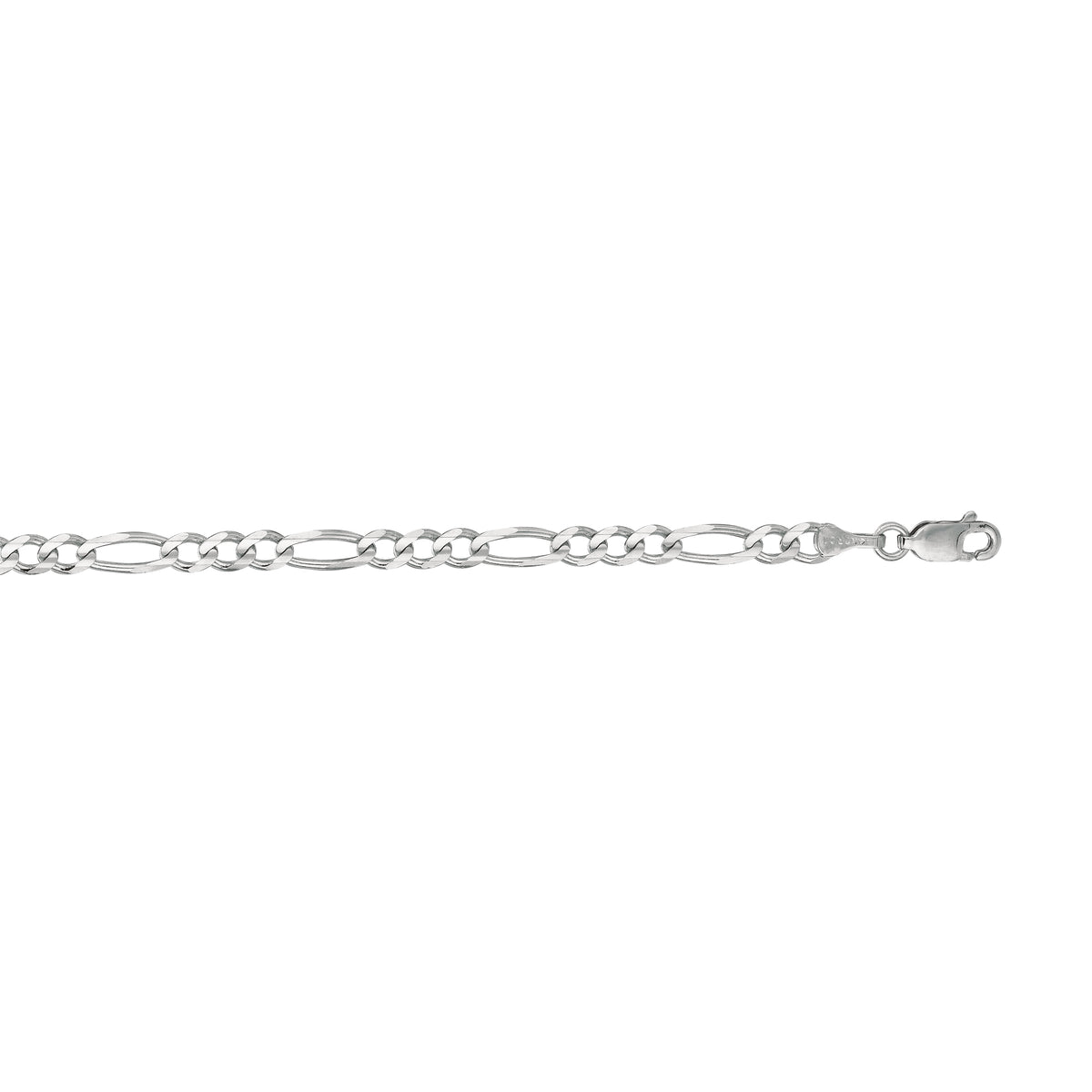 14K White Gold Chain