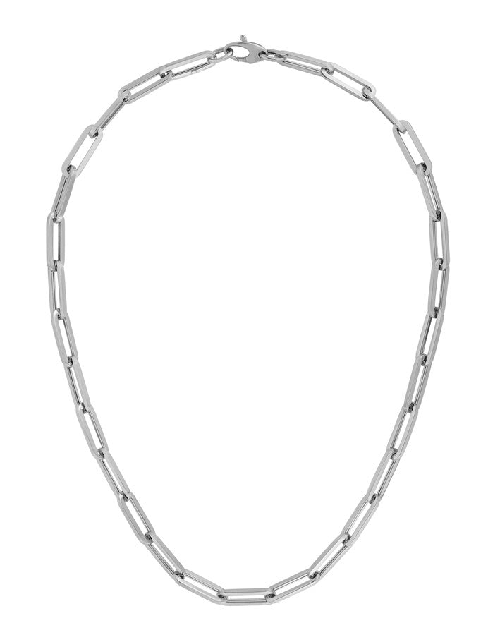 14K White Gold Chain