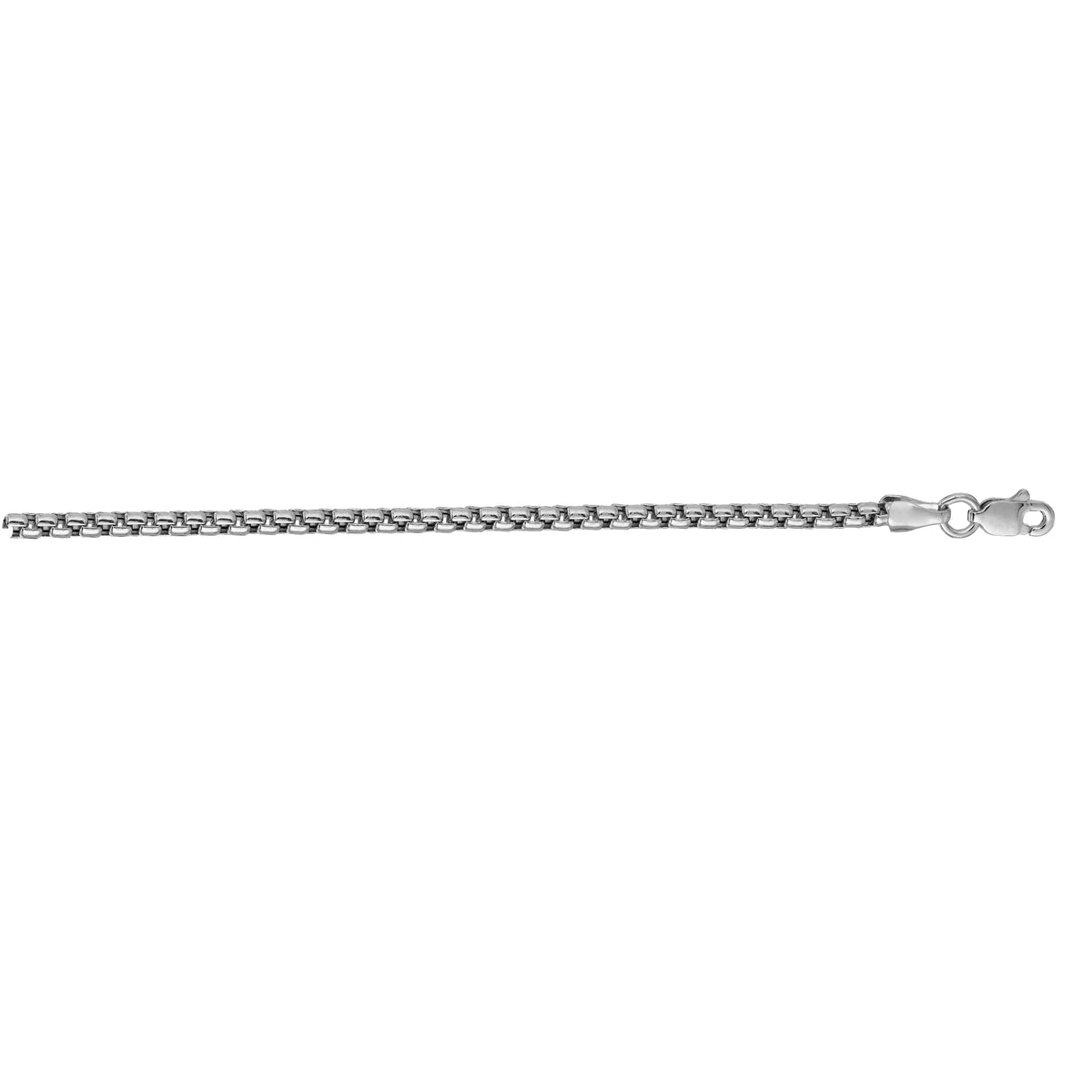 14K White Gold Chain