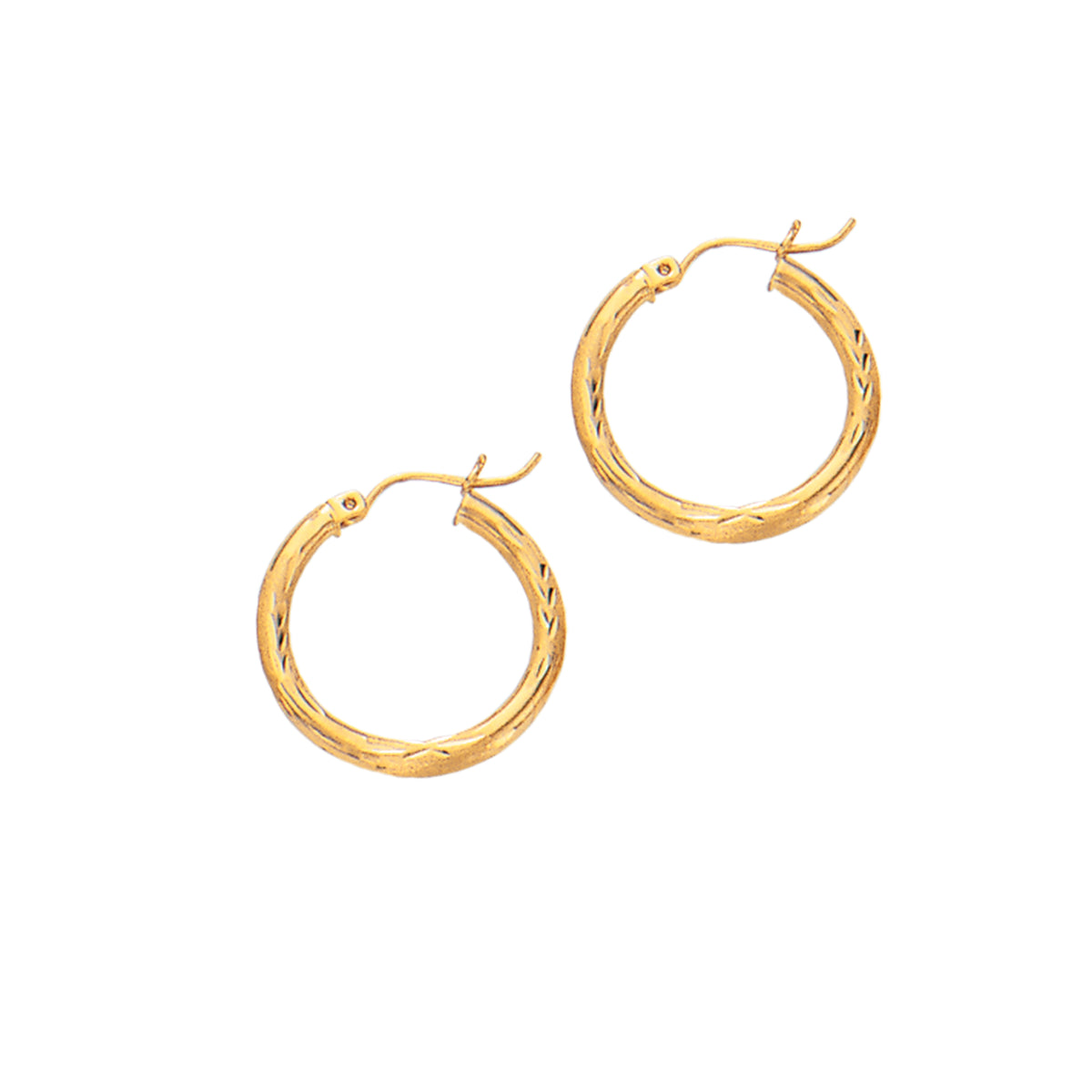 10K Yellow Gold Earring