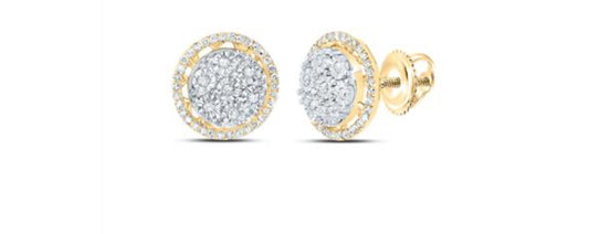 1/3CTW-DIA P1 GIFT ROUND STUD EARRING