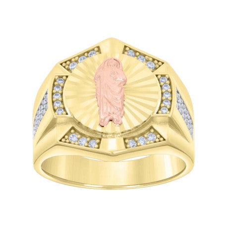 14Kt Gold Cz Ring