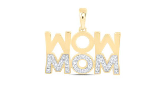 1/5CTW-DIA NK GIFT MOM PENDANT