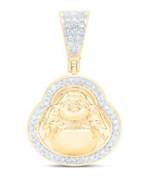 1/3CTW-DIA NK BUDDHA CHARM