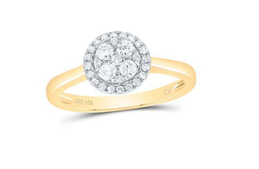 1/3CTW-DIA CN FASHION ROUND RING