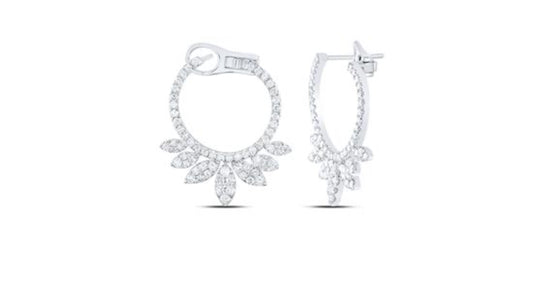 1 7/8CTW-DIA ANA M FASHION EARRING