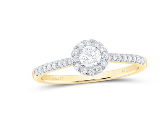 1/3CTW-DIA ANA M 1/5CT-CRD FASHION PROMISE RING