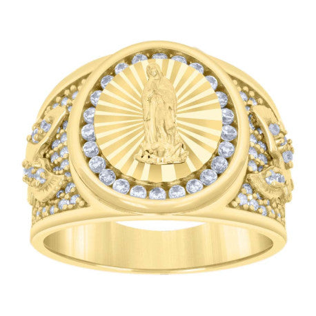 14Kt Gold Cz Ring