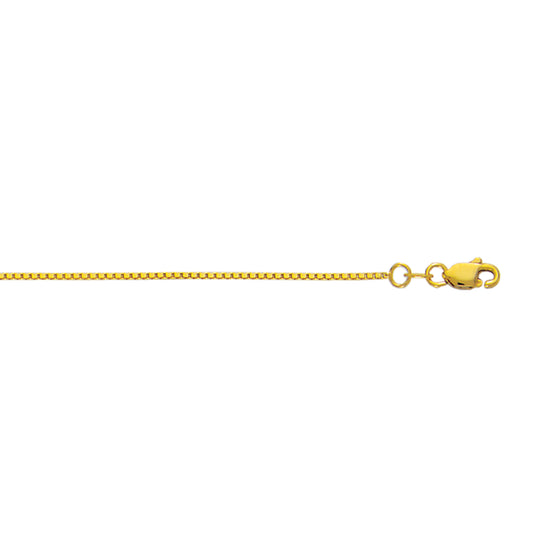 10K Gold 0.94mm Classic Box Chain