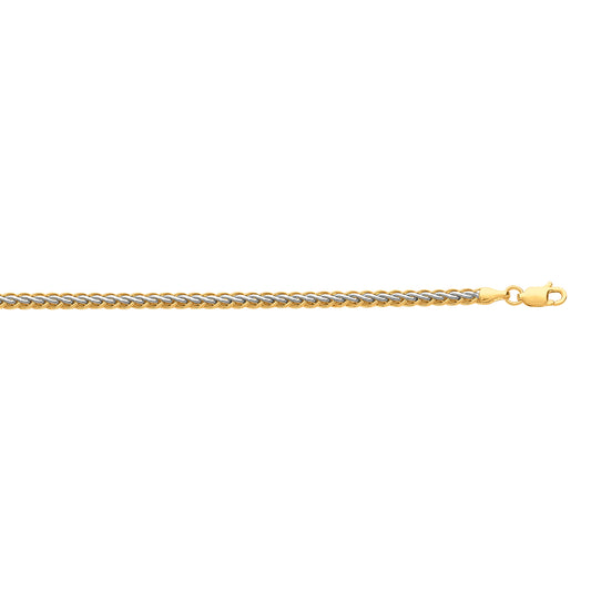 10K Two-Tone Gold Bracelet