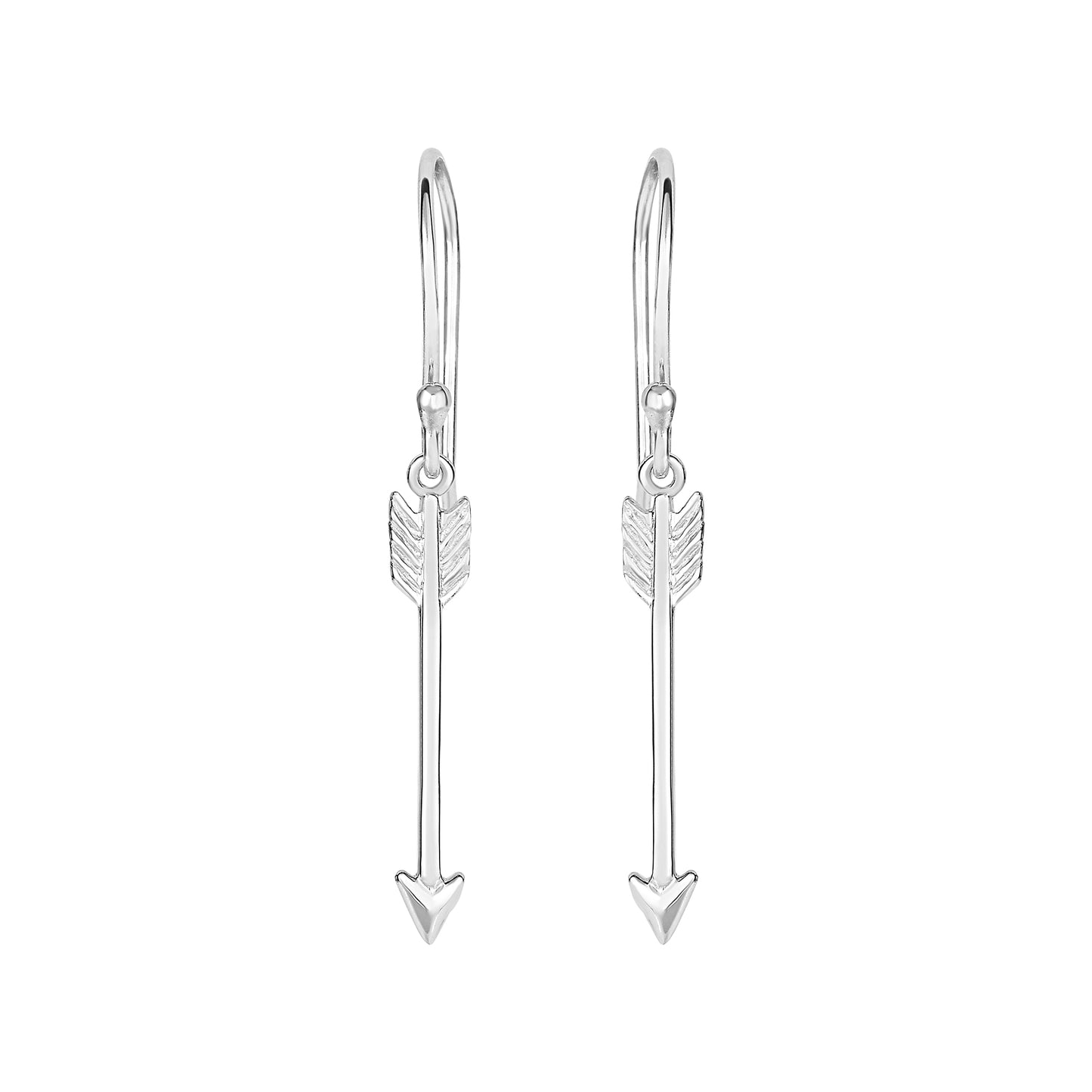 Silver Arrow Earring