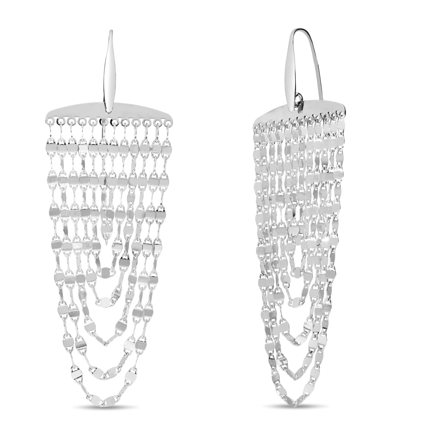 Sterling Silver Chandelier Earrings