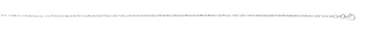 Silver 2mm Bead & Bar Chain
